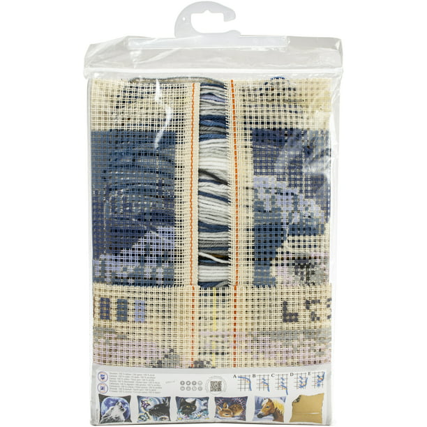 stamped DIY Vervaco Latch hook rug kit Nice Polar bears 